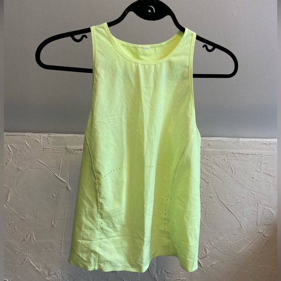 bright green/yellow Lululemon running tank - Picture 1 of 4